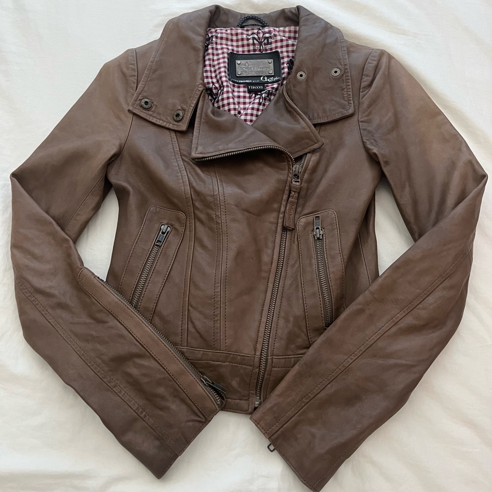 Mackage leather jacket